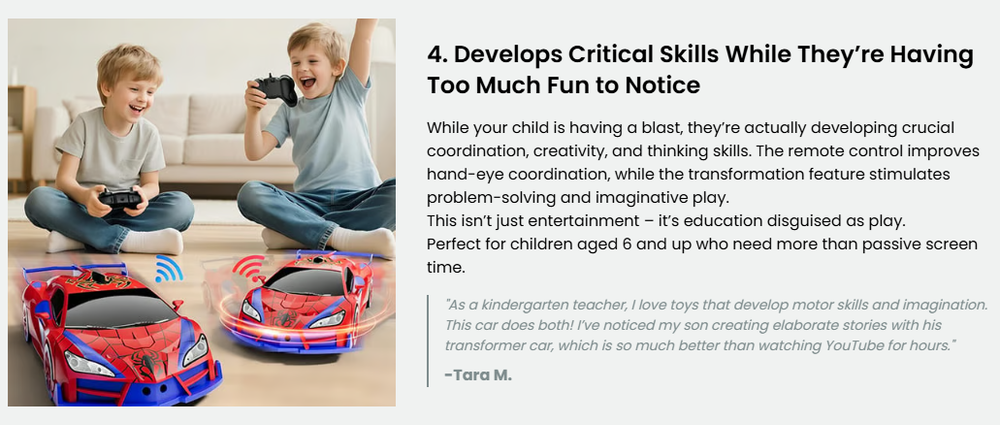 🤖🚗 Transforming Remote Control Robot Car